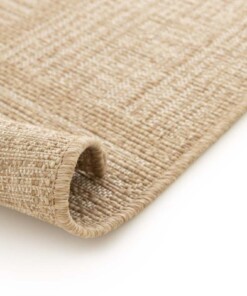 Dywan zewnętrzny w kratkę - Twill Tile beż/biały