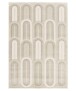 Dywan retro - Forme Pavé taupe - overzicht, thumbnail