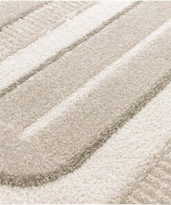 Dywan retro - Forme Pavé taupe