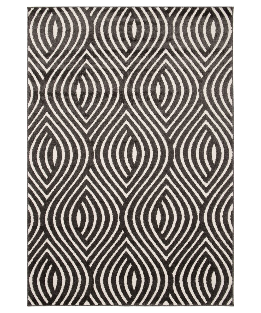 Dywan retro - Forme Courant antracytowy - overzicht Dywan retro - Forme Courant antracytowy - overzicht