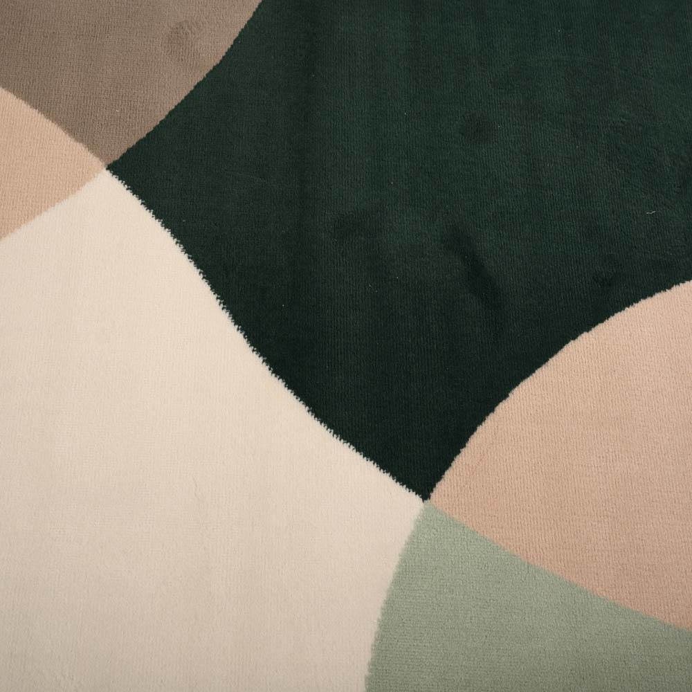 Dywan abstrakcyjny - Ease Nova zielony Dywan abstrakcyjny - Ease Nova zielony