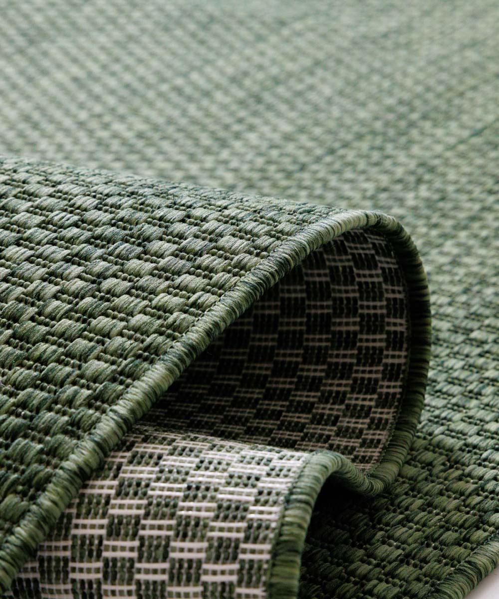 Dywan balkonowy - Aurora zielony - close up Dywan balkonowy - Aurora zielony - close up