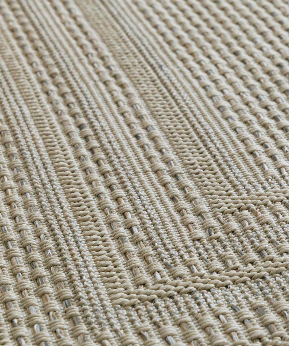 Dywan balkonowy - Mira Frame beżowy - close up Dywan balkonowy - Mira Frame beżowy - close up