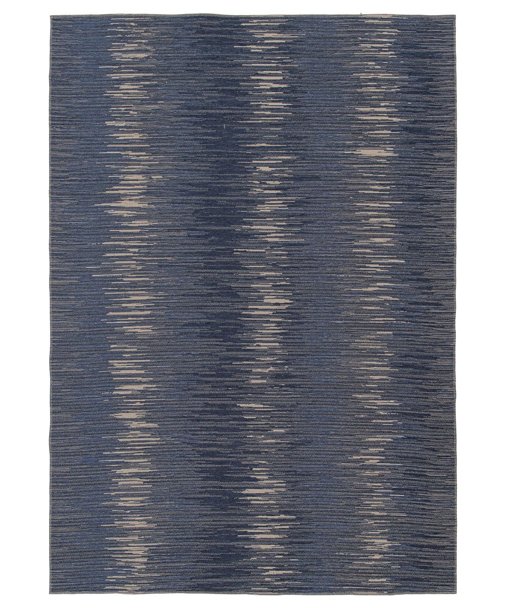 Dywan abstrakcyjny - Sapphire Ripple jeansy niebieskie - overzicht Dywan abstrakcyjny - Sapphire Ripple jeansy niebieskie - overzicht