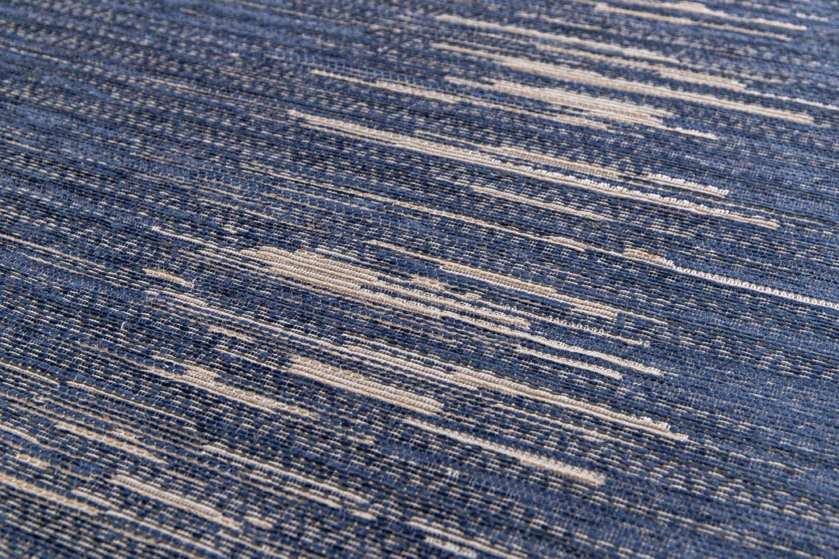 Dywan abstrakcyjny - Sapphire Ripple jeansy niebieskie Dywan abstrakcyjny - Sapphire Ripple jeansy niebieskie