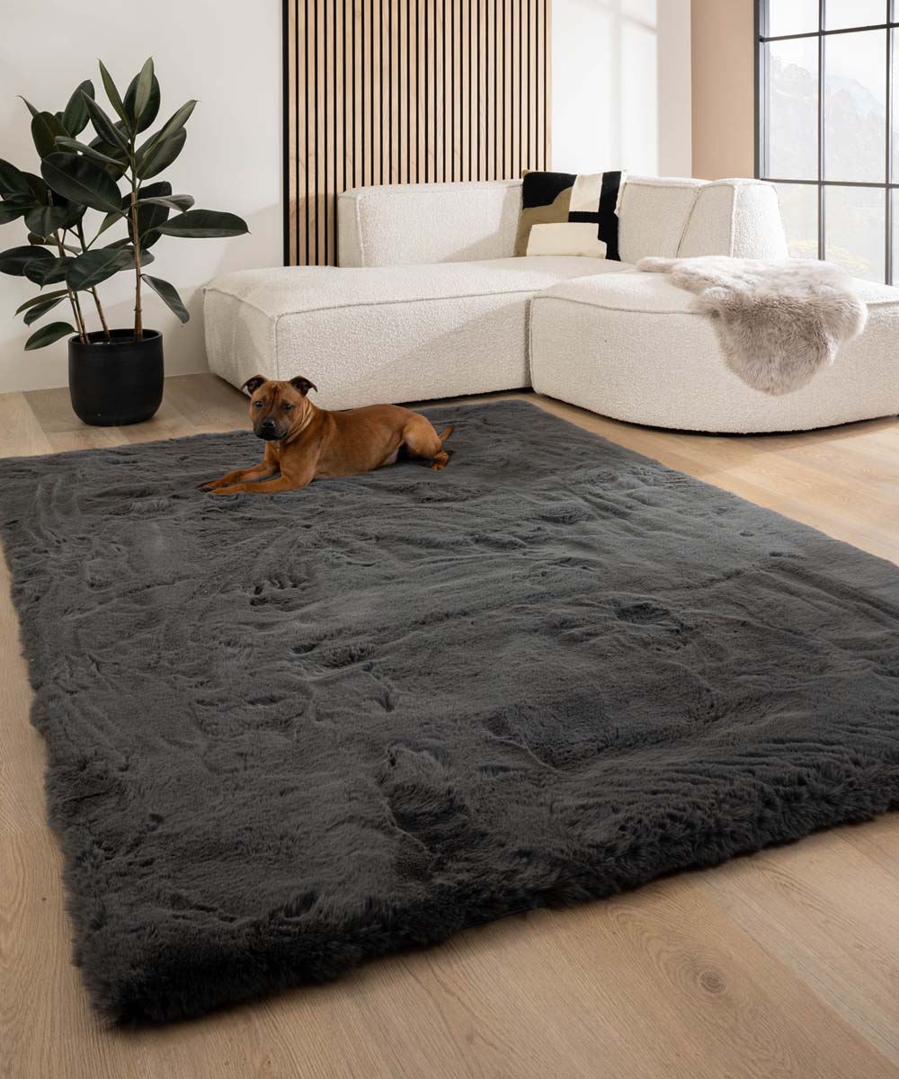 Dywan puszysty - Comfy Deluxe ciemnoszary - sfeer Dywan puszysty - Comfy Deluxe ciemnoszary - sfeer