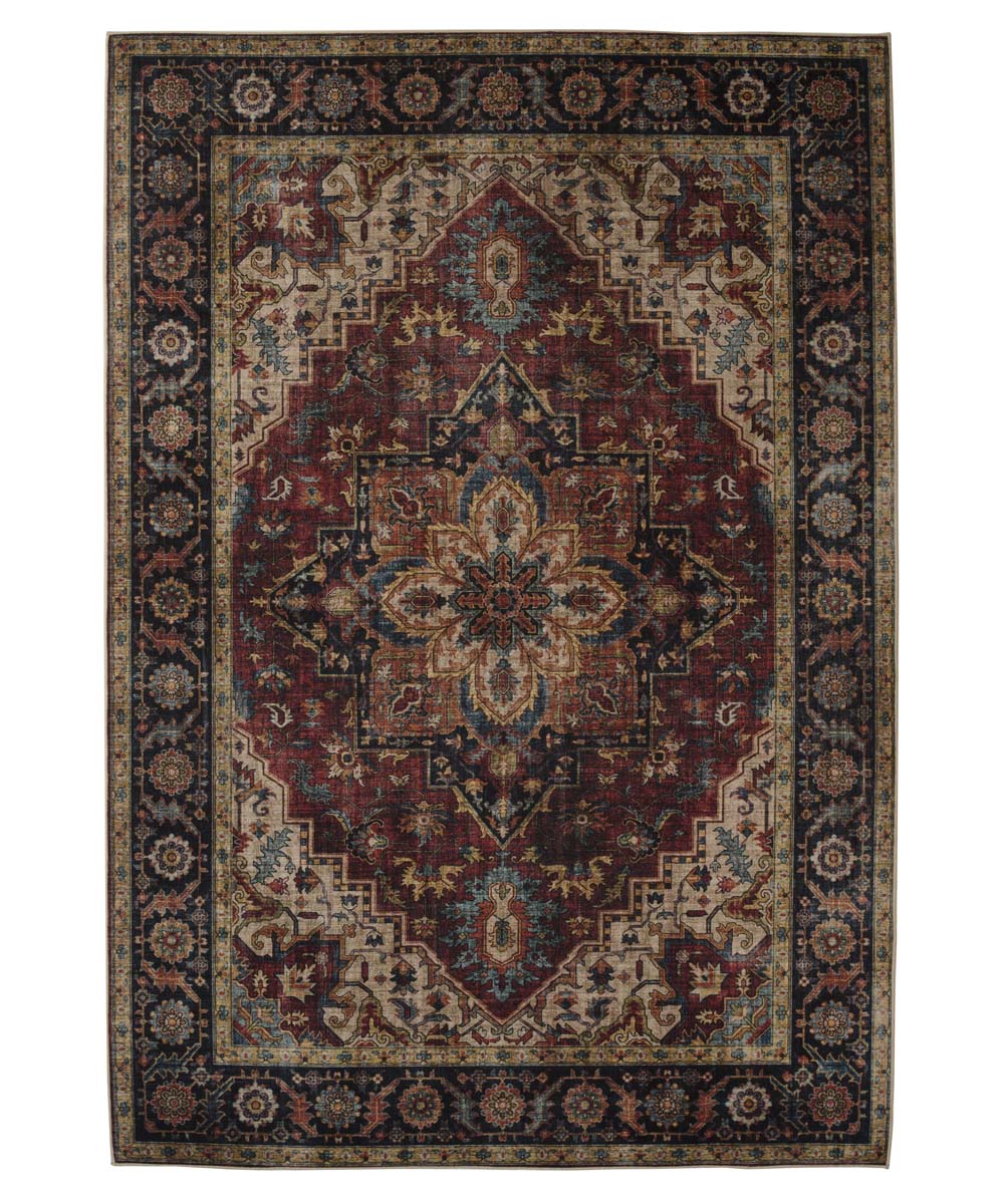 Dywan zewnętrzny vintage - Valenca Brio czerwony - overzicht Dywan zewnętrzny vintage - Valenca Brio czerwony - overzicht