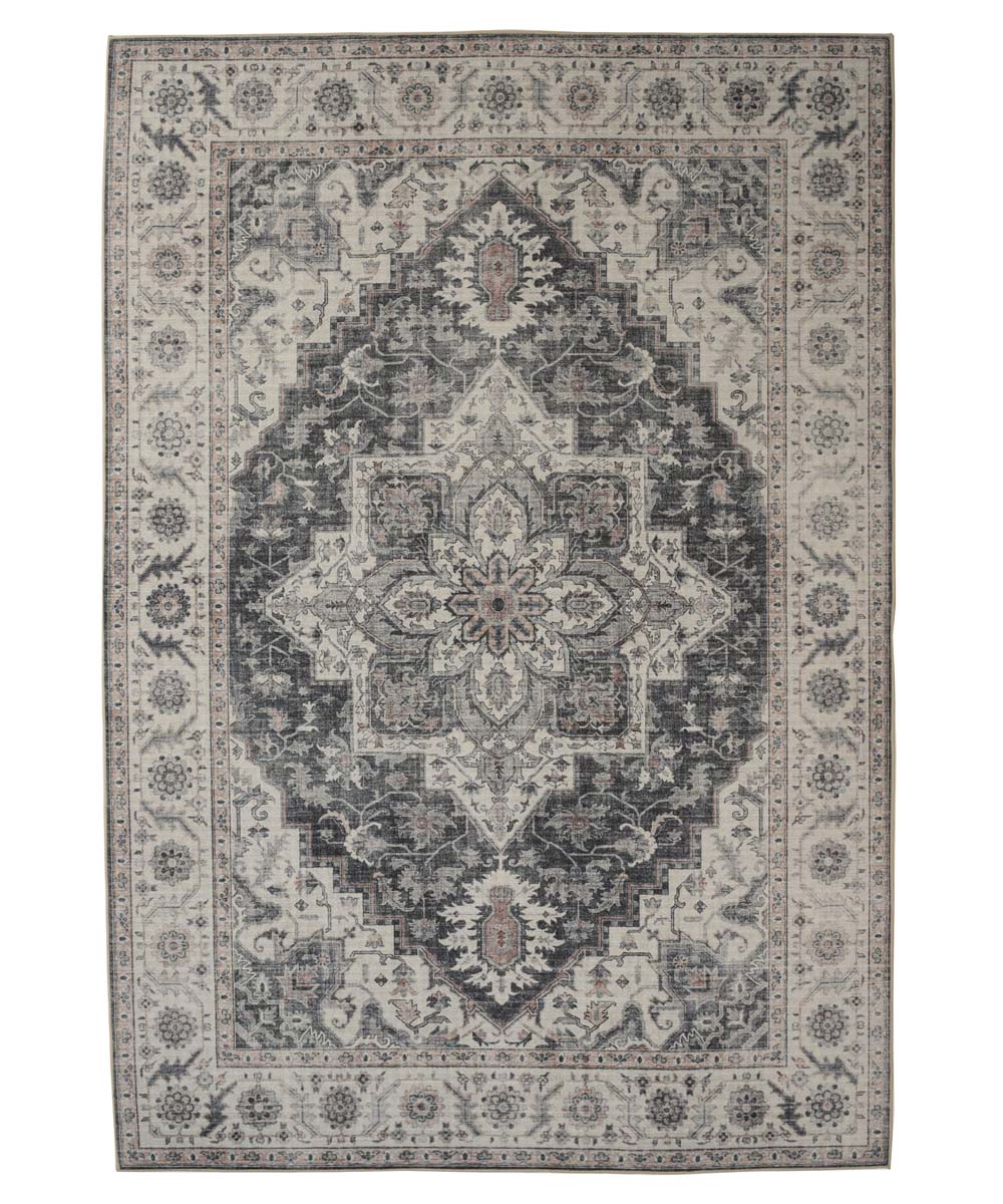 Dywan zewnętrzny vintage - Valenca Brio szary - overzicht Dywan zewnętrzny vintage - Valenca Brio szary - overzicht