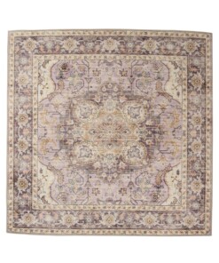 Dywan zewnętrzny kwadratowy vintage - Valenca Fino fioletowy/różowy - overzicht Dywan zewnętrzny kwadratowy vintage - Valenca Fino fioletowy/różowy - overzicht