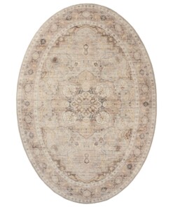 Dywan zewnętrzny owalny vintage - Valenca Fino jasnoszary/beżowy - overzicht Dywan zewnętrzny owalny vintage - Valenca Fino jasnoszary/beżowy - overzicht