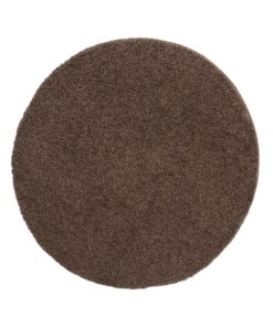 Dywan okrągły z długim włosiem - Shaggy Trend taupe - overzicht