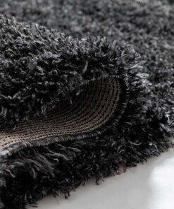 Chodnik z długim włosiem - Cozy Shaggy antracytowy - close up