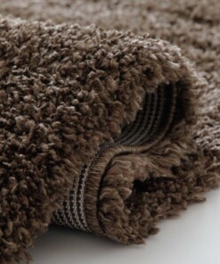 Chodnik z długim włosiem - Cozy Shaggy brązowy - close up