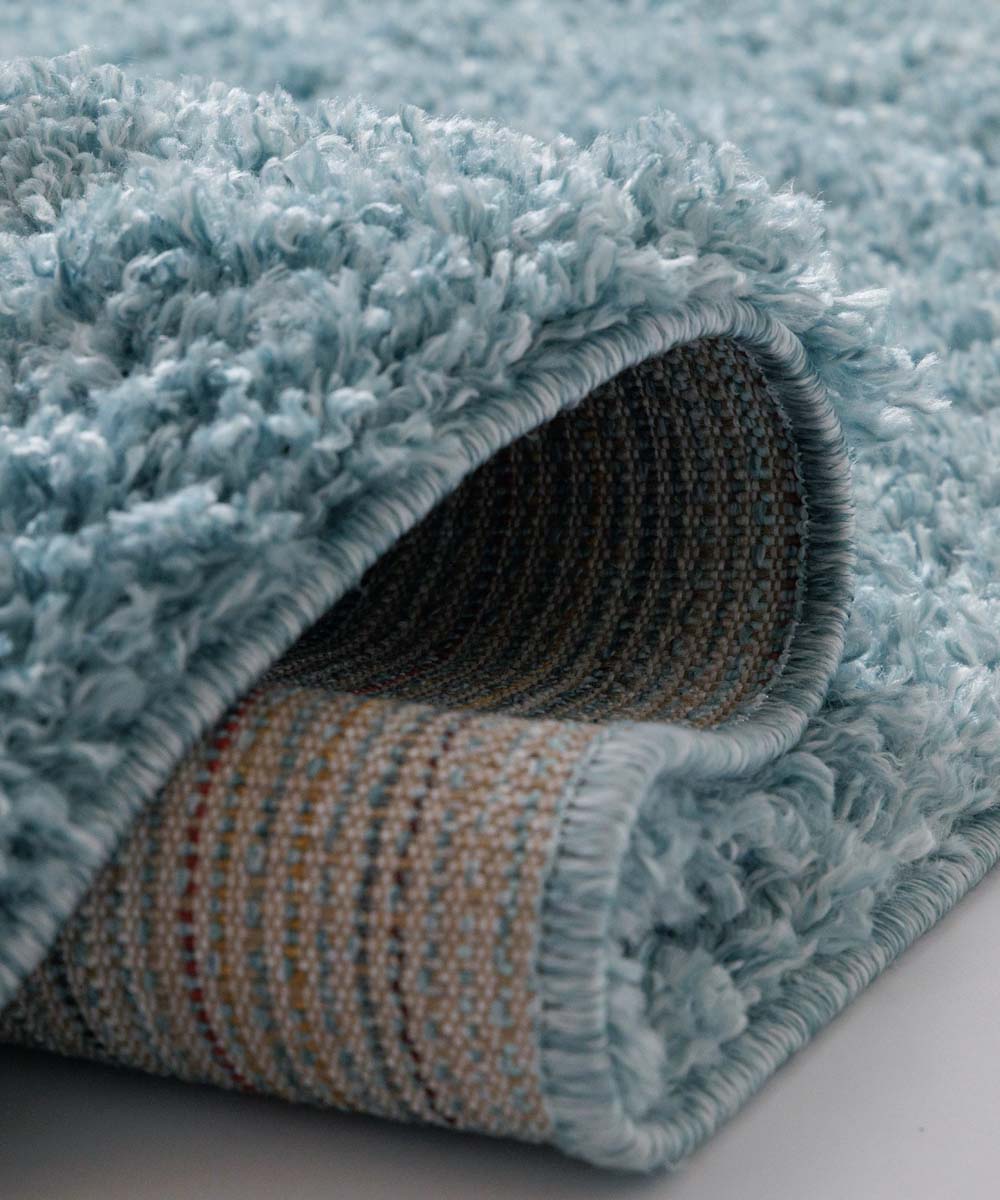 Chodnik z długim włosiem - Cozy Shaggy jasnoniebieski - close up Chodnik z długim włosiem - Cozy Shaggy jasnoniebieski - close up