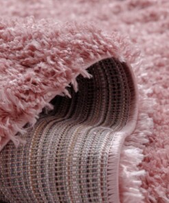 Chodnik z długim włosiem - Cozy Shaggy różowy - close up, thumbnail Chodnik z długim włosiem - Cozy Shaggy różowy - close up, thumbnail