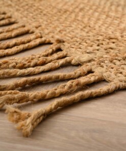 Dywan jutowy - Chunky naturalne - close up, thumbnail Dywan jutowy - Chunky naturalne - close up, thumbnail