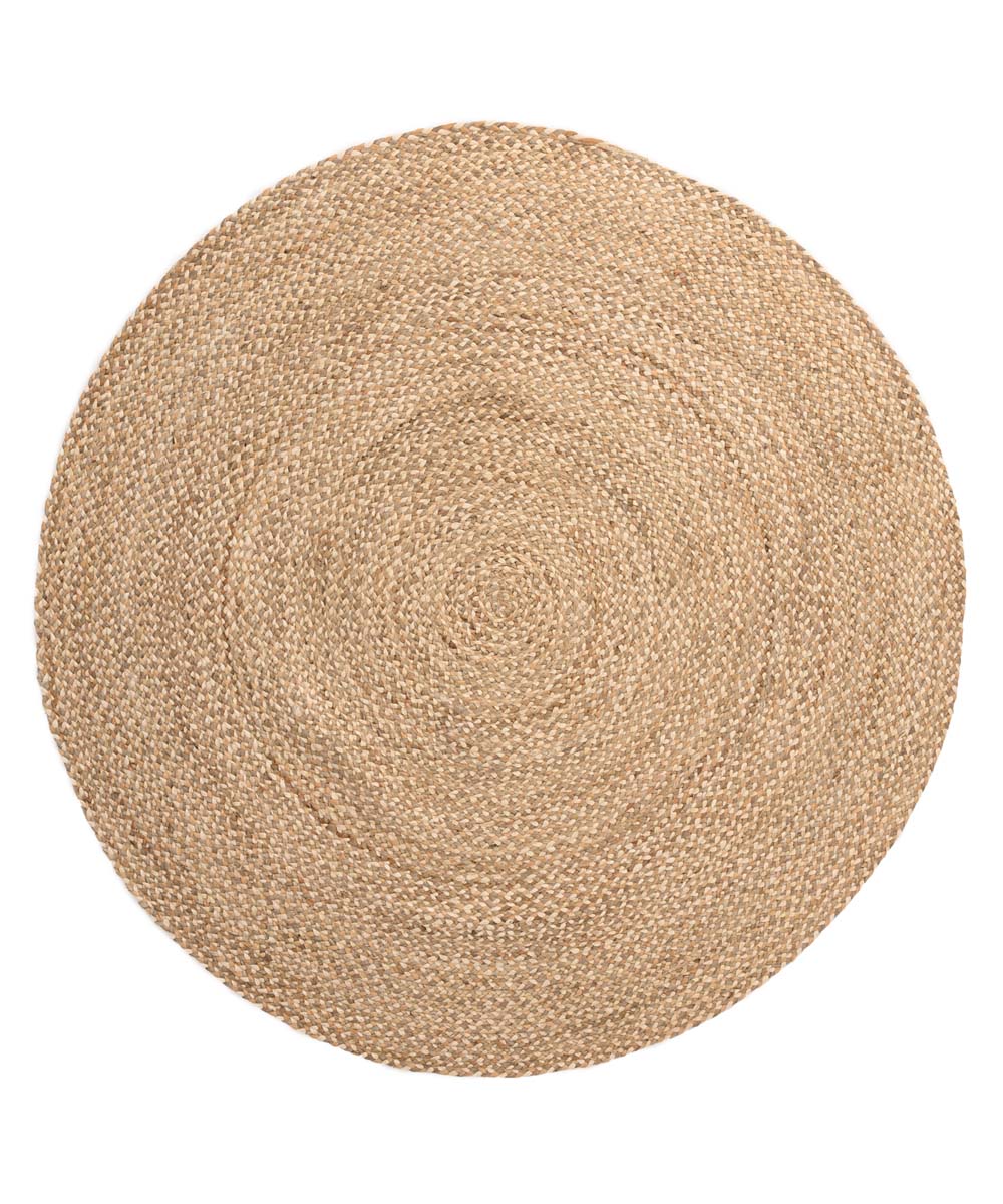 Dywan okrągły jutowy - Braided naturalne/wielowymiarowe - overzicht Dywan okrągły jutowy - Braided naturalne/wielowymiarowe - overzicht