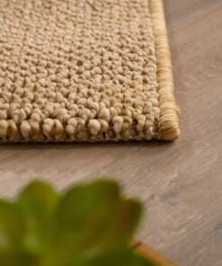 Dywan z krótkim włosiem - Loom beżowy - close up, thumbnail Dywan z krótkim włosiem - Loom beżowy - close up, thumbnail