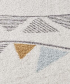 Dywan dziecięcy - Animigo krem/multi - close up, thumbnail Dywan dziecięcy - Animigo krem/multi - close up, thumbnail