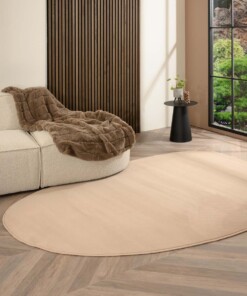 Dywan o organicznym kształcie - Ease Pebble beżowy