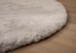 Dywan puszysty o organicznym kształcie - Comfy Plus jasnoszary - close up, thumbnail