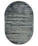 Dywan owalny wiskozowy - Glamour niebieski - overzicht, thumbnail