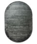 Dywan owalny wiskozowy - Pearl niebieski - overzicht, thumbnail