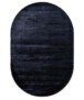 Dywan owalny wiskozowy - Pearl granatowy - overzicht, thumbnail