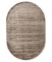 Dywan owalny wiskozowy - Pearl srebrny - overzicht, thumbnail