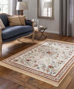 Dywan orientalny - Regal Flora kremowo/czerwony - sfeer