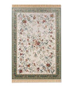 Dywan orientalny - Regal Flora kremowo-zielona - overzicht Dywan orientalny - Regal Flora kremowo-zielona - overzicht
