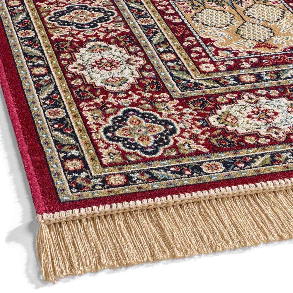Chodnik orientalny - Regal Silas czerwony - close up Chodnik orientalny - Regal Silas czerwony - close up