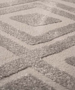 Scandi dywanik - Contour Diamond szary - close up, thumbnail Scandi dywanik - Contour Diamond szary - close up, thumbnail