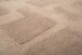 Kwadratowy dywan skandynawski - Contour Stone beżowy - close up, thumbnail