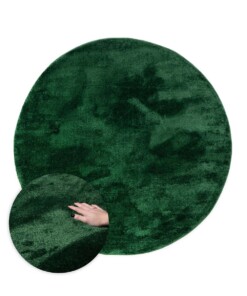 Dywan okrągły welurowy - Flair jadeitowy - overzicht Dywan okrągły welurowy - Flair jadeitowy - overzicht