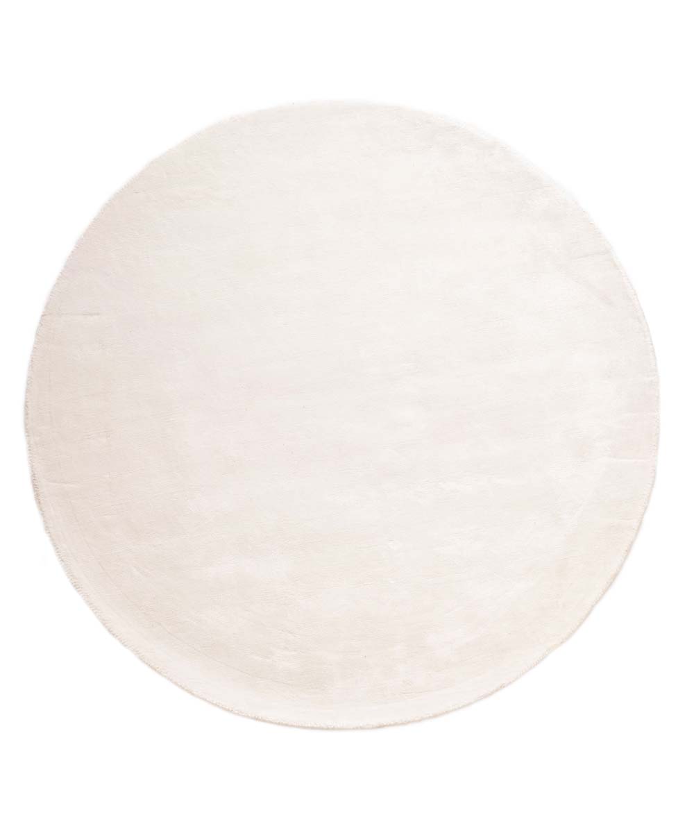 Dywan okrągły wiskozowy - Pearl biały - overzicht Dywan okrągły wiskozowy - Pearl biały - overzicht