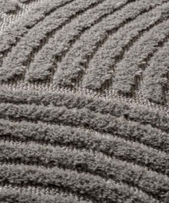 Dywan skandynawski - Arc Curve jasnoszary - close up