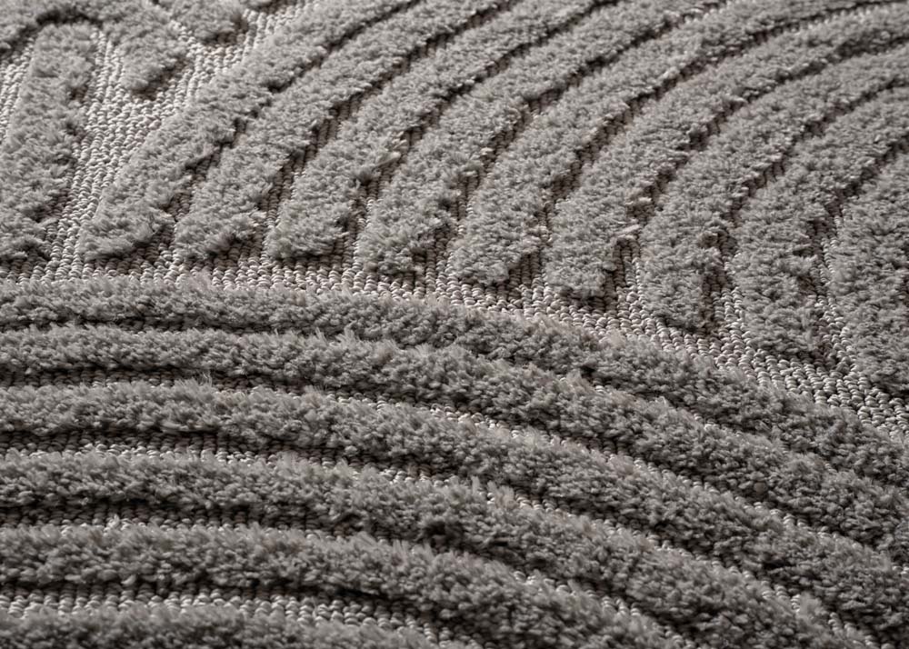 Dywan skandynawski - Arc Curve jasnoszary - close up Dywan skandynawski - Arc Curve jasnoszary - close up