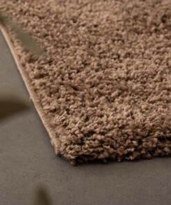 Dywan z długim włosiem - Shaggy Trend mocha - close up, thumbnail Dywan z długim włosiem - Shaggy Trend mocha - close up, thumbnail