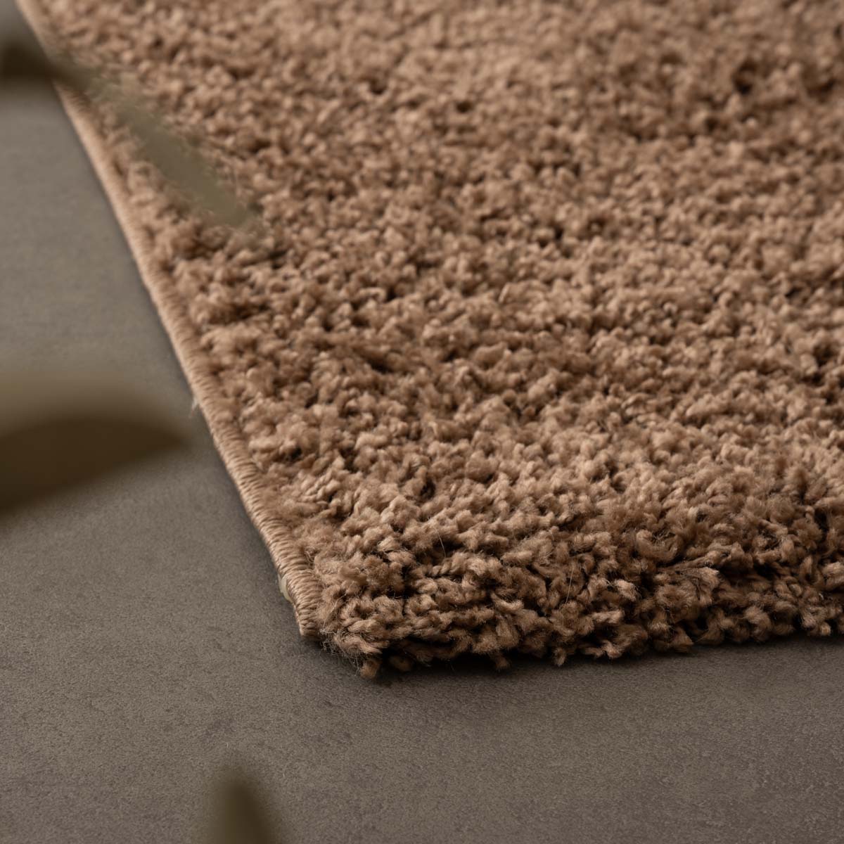 Dywan z długim włosiem - Shaggy Trend mocha - close up Dywan z długim włosiem - Shaggy Trend mocha - close up