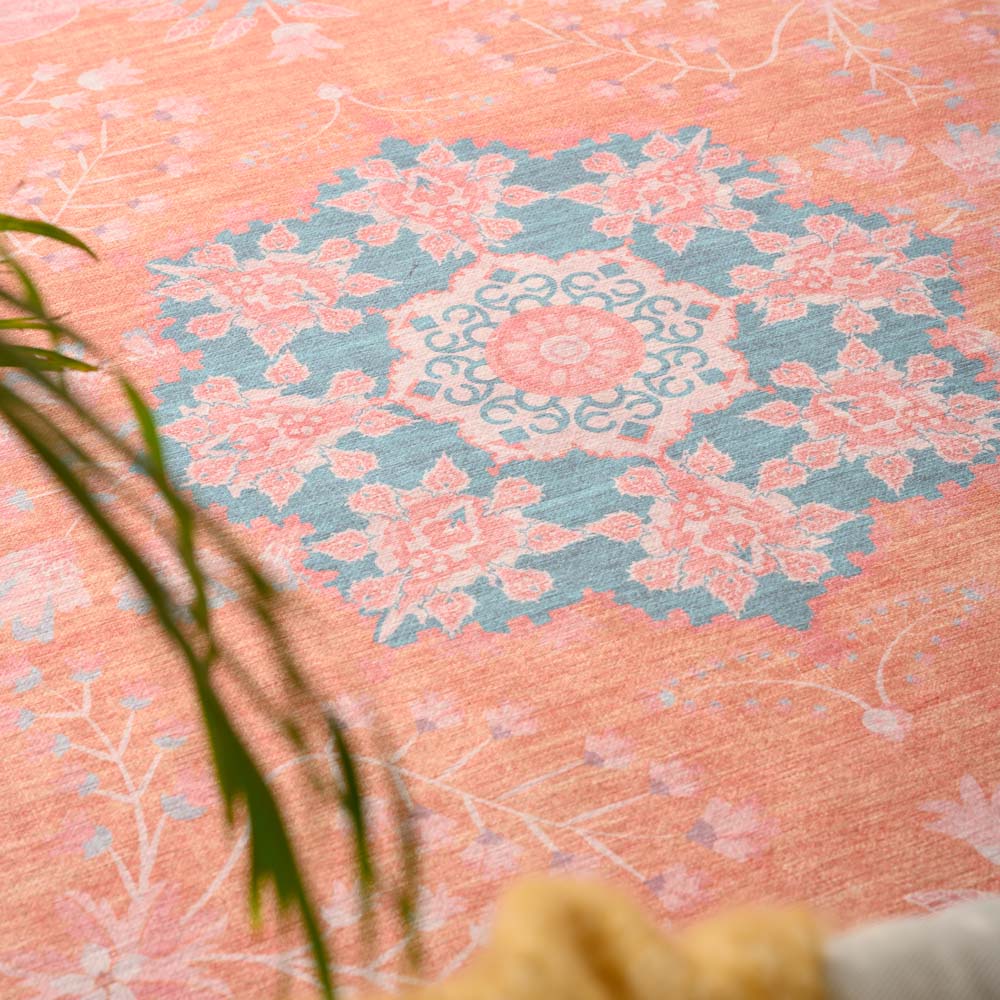 Dywan zewnętrzny vintage - Valenca Luna terra/pink Dywan zewnętrzny vintage - Valenca Luna terra/pink