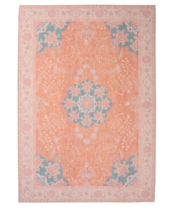Dywan zewnętrzny vintage - Valenca Luna terra/pink - overzicht