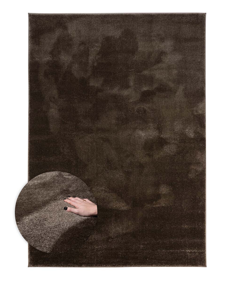 Dywan welurowy - Flair taupe - overzicht Dywan welurowy - Flair taupe - overzicht