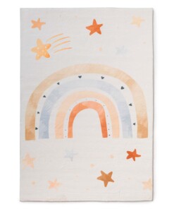 Dywan dziecięcy z tęczą - Fluffito Rainbow multi - overzicht Dywan dziecięcy z tęczą - Fluffito Rainbow multi - overzicht