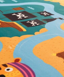 Dywan piracki - Snugway Pirates multi - close up, thumbnail