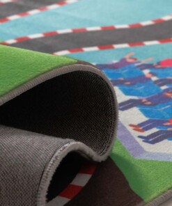 Dywan dziecięcy miękki - Snugway Racing multi - close up, thumbnail Dywan dziecięcy miękki - Snugway Racing multi - close up, thumbnail