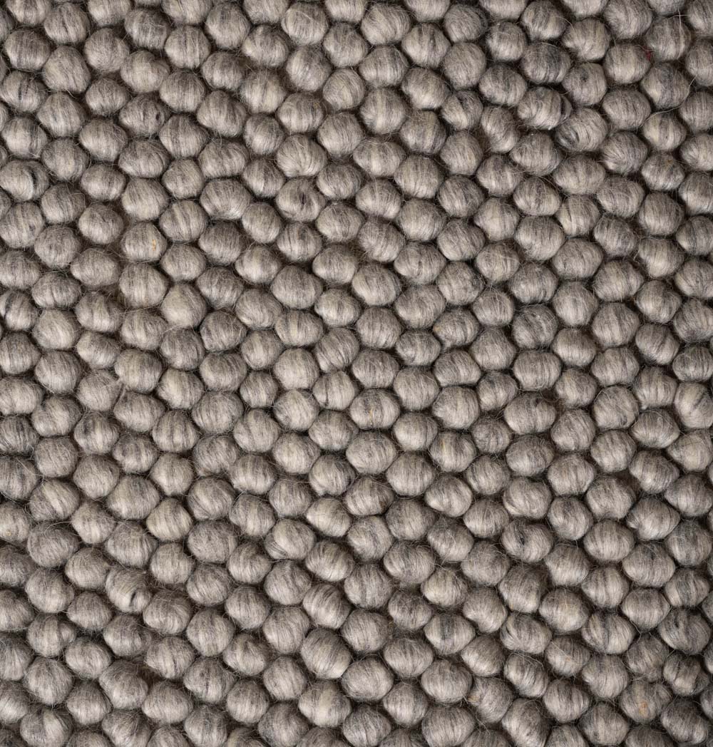Dywan wełniany - Fjell jasnoszary - close up Dywan wełniany - Fjell jasnoszary - close up