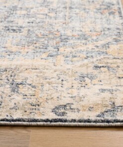 Dywan vintage - Classic Leonard niebieski - close up