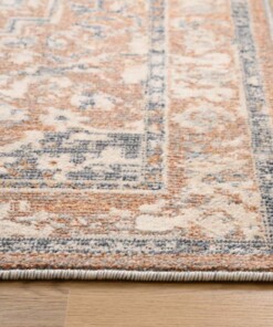 Dywan vintage - Classic Bernard terakota - close up