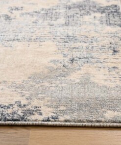 Dywan vintage - Classic Doris szary/niebieski - close up